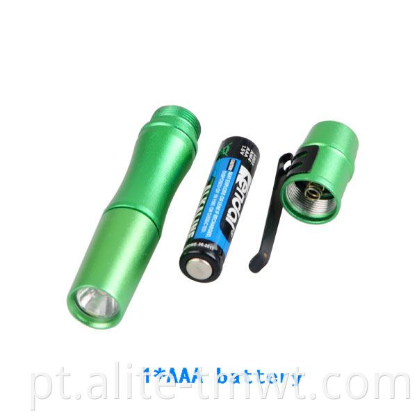 365-395nm Handle portátil LED Penlight Medical com Pocket Clip Detector de dinheiro UV Torch